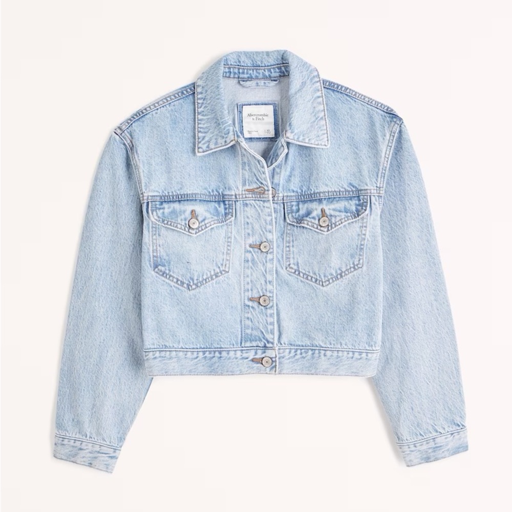 ABERCROMBIE DRAPEY DENIM JACKET